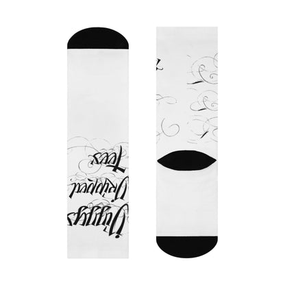 DDT Logo, Cushioned Crew Socks
